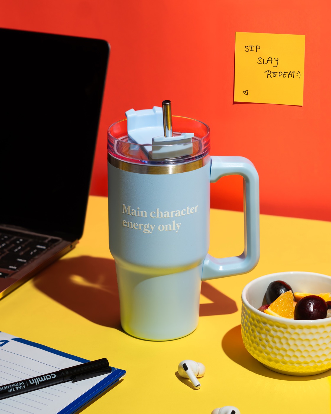 Mood Society bottles, lifestyle photo